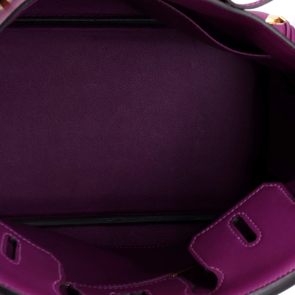 Birkin Handbag Anemone Swift with Gold Hardware 25 - Deep Luxury