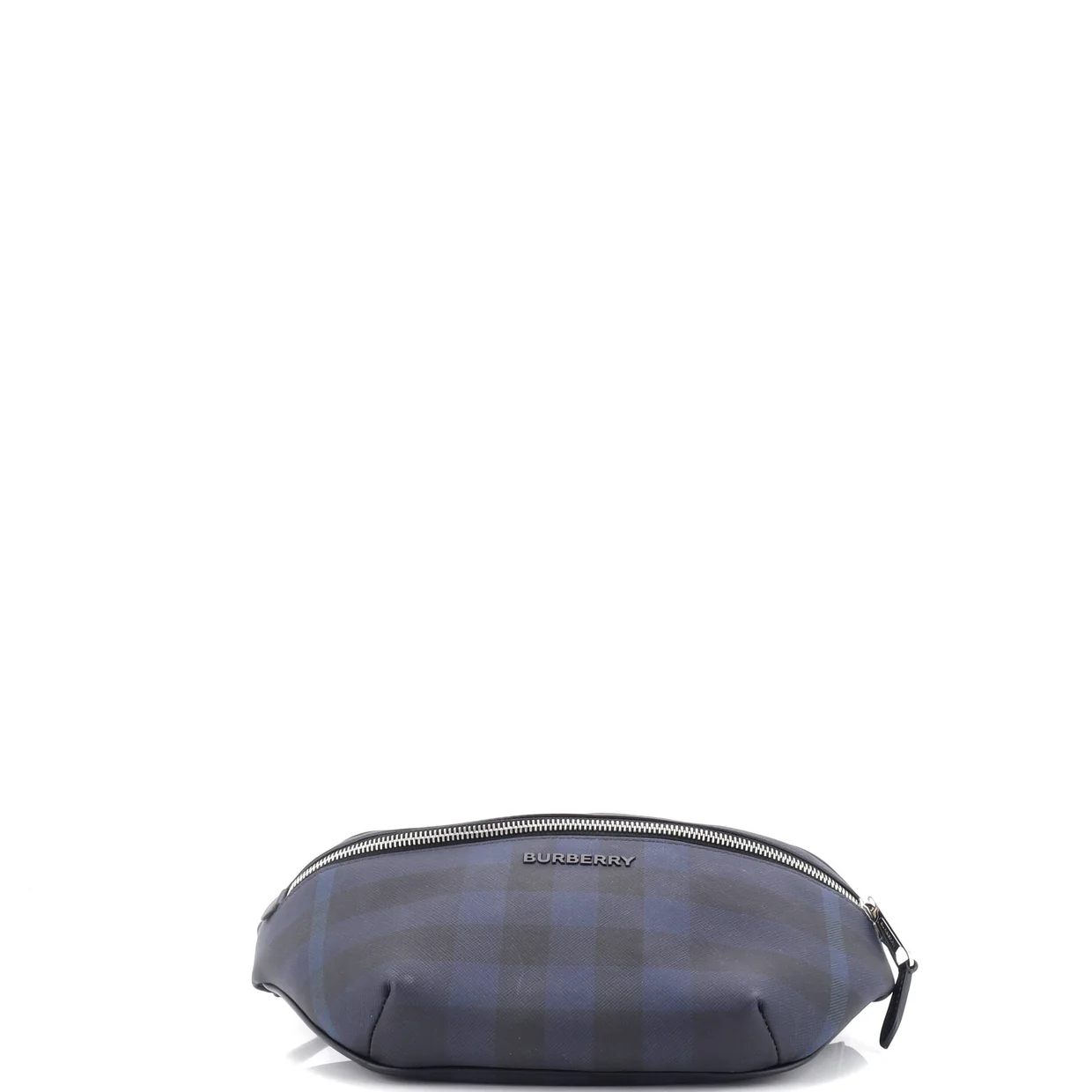 Cason Bum Bag Check E-Canvas Medium - Deep Luxury