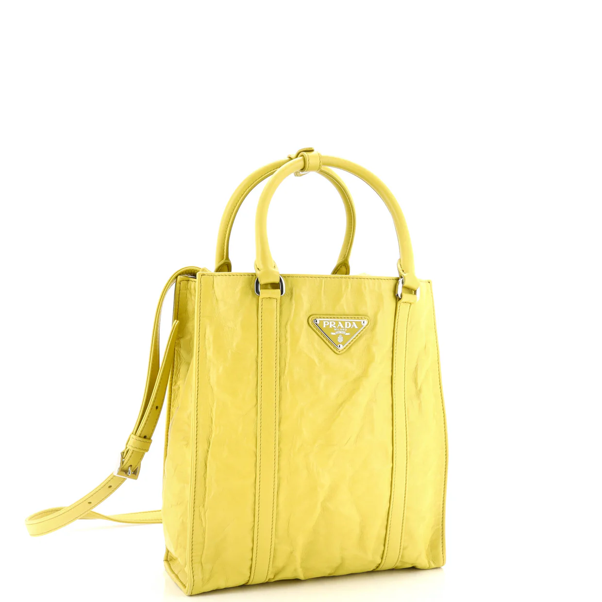 Convertible Shopping Tote Nappa Antique Mini - Deep Luxury