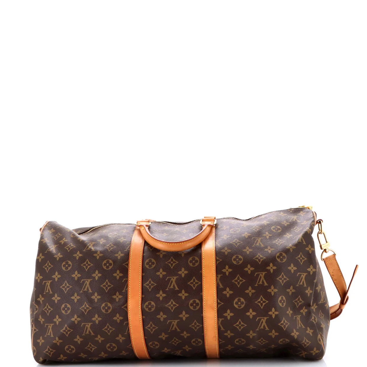 Keepall Bandouliere Bag Monogram Canvas 55 - Deep Luxury