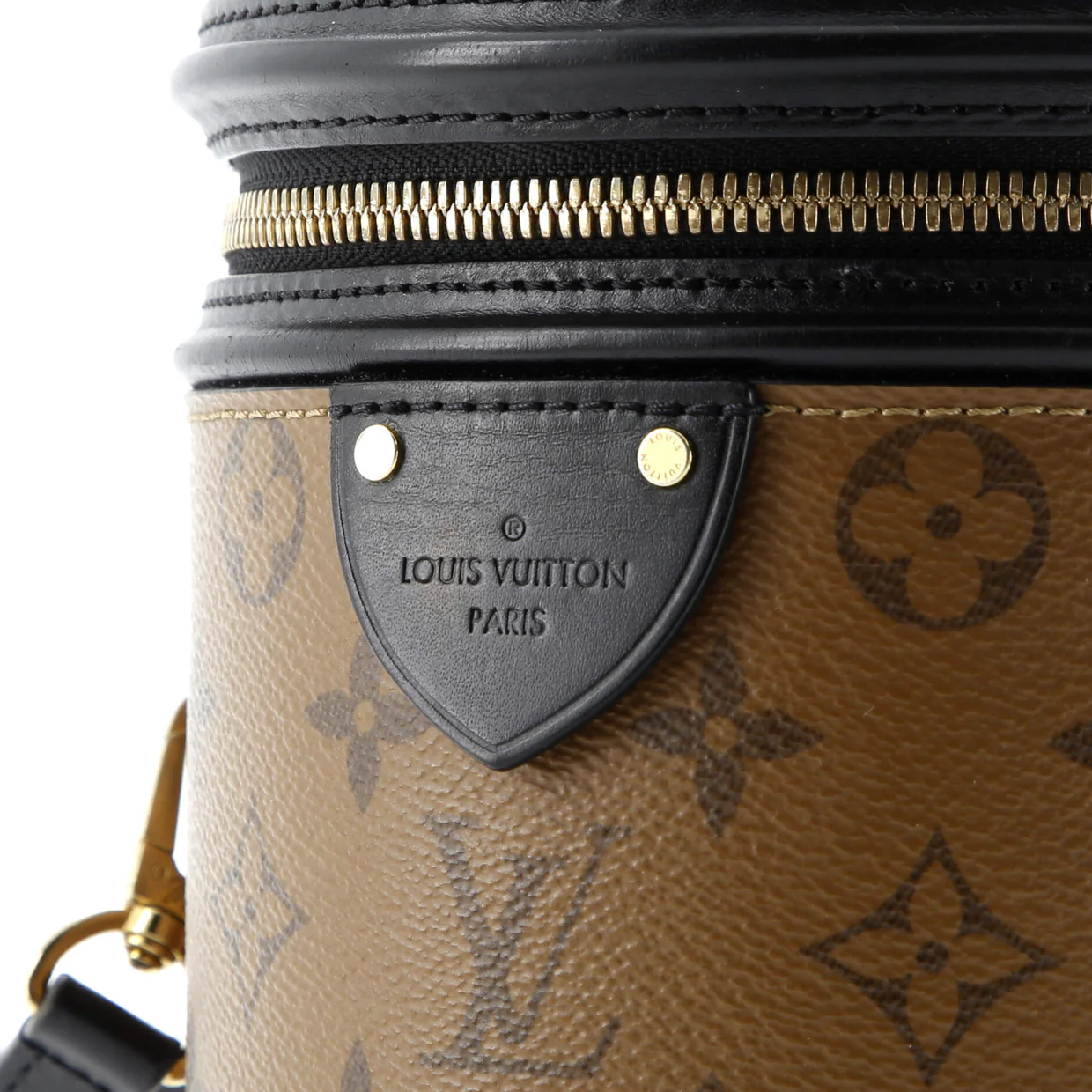 Cannes Handbag Reverse Monogram Canvas - Deep Luxury