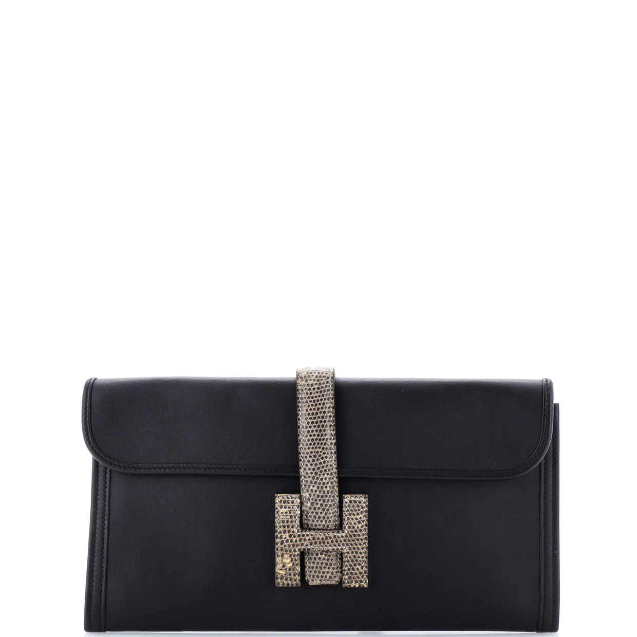 Jige Elan Clutch Swift with Lizard 29 - Deep Luxury