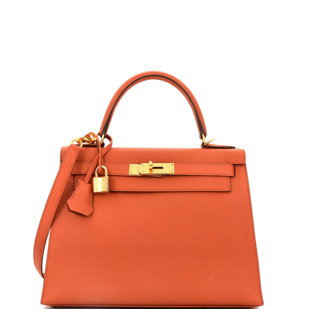 Kelly Handbag Terre Battue Epsom with Gold Hardware 28 - Deep Luxury