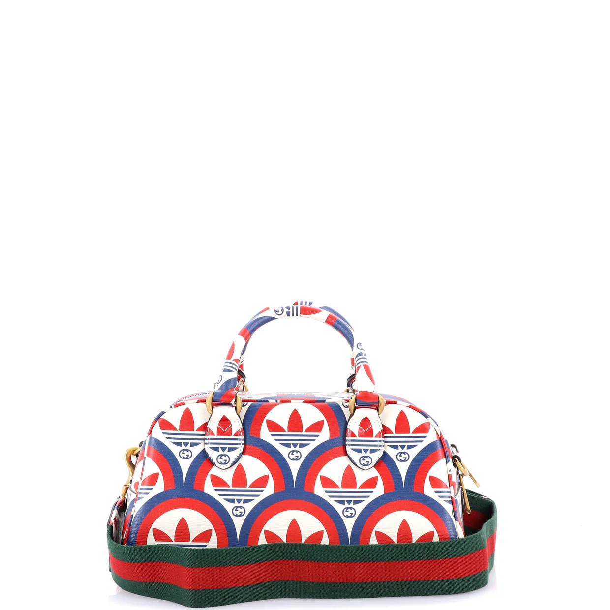 x adidas Duffle Bag Printed Leather Mini - Deep Luxury