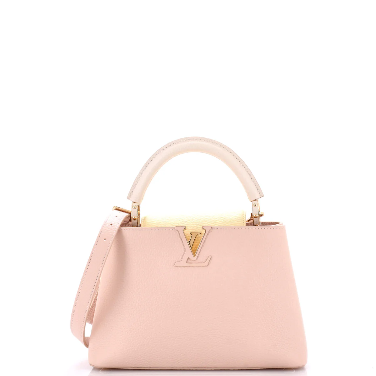 Flower Chain Capucines Bag Leather BB - Deep Luxury