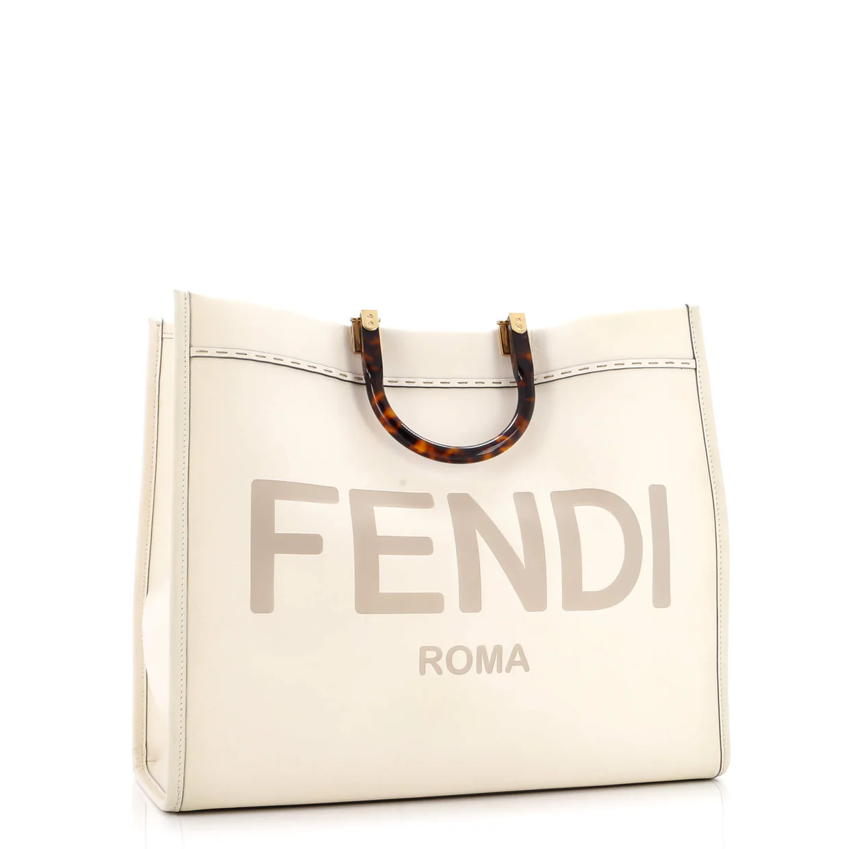 Sunshine Shopper Tote Leather Large - Deep Luxury