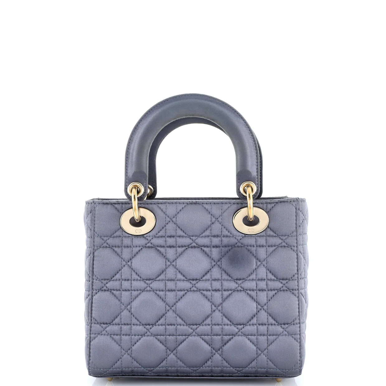 My ABCDior Lady Dior Bag Cannage Quilt Satin with Crystal Charms - Deep Luxury