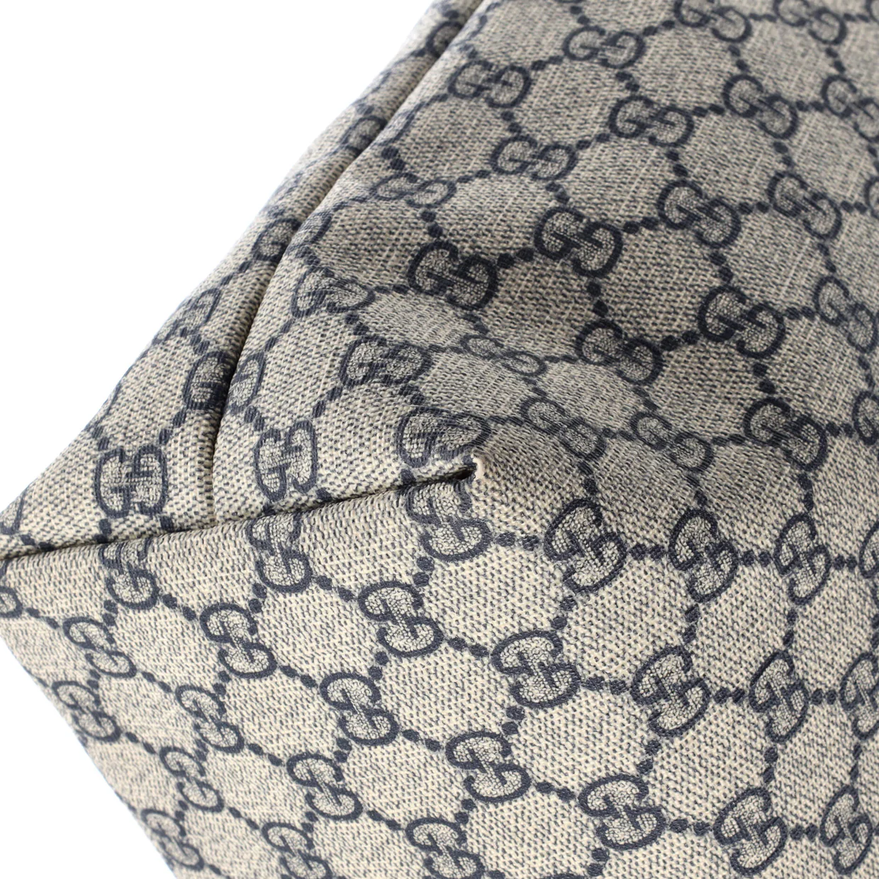 Plus Tote GG Coated Canvas with Leather Large - Deep Luxury