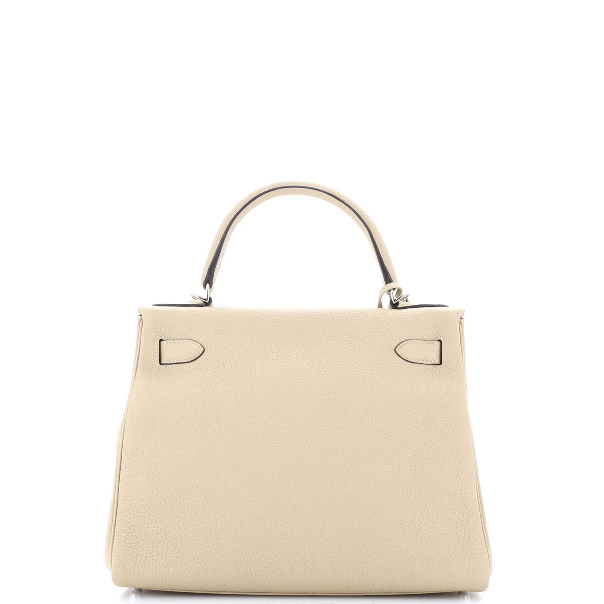 Kelly Handbag Light Togo with Palladium Hardware 28 - Deep Luxury