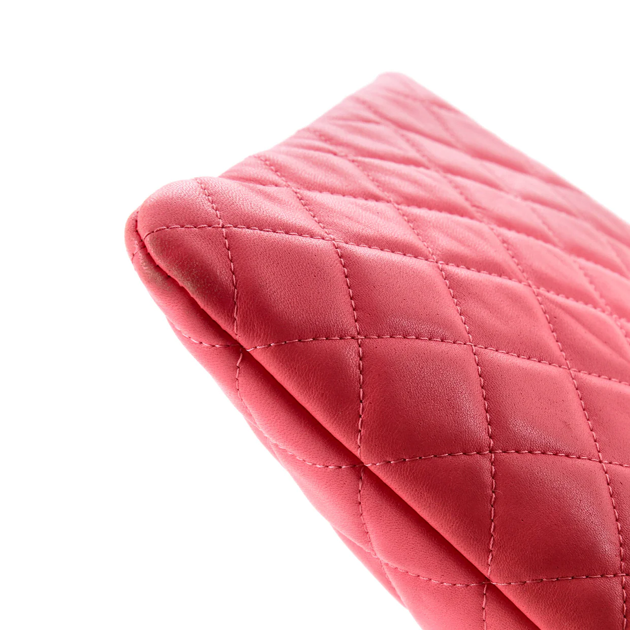 CC Casino O Case Clutch Quilted Lambskin Medium - Deep Luxury