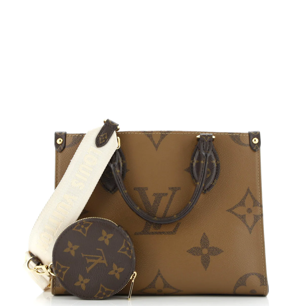 OnTheGo Tote Reverse Monogram Giant PM - Deep Luxury