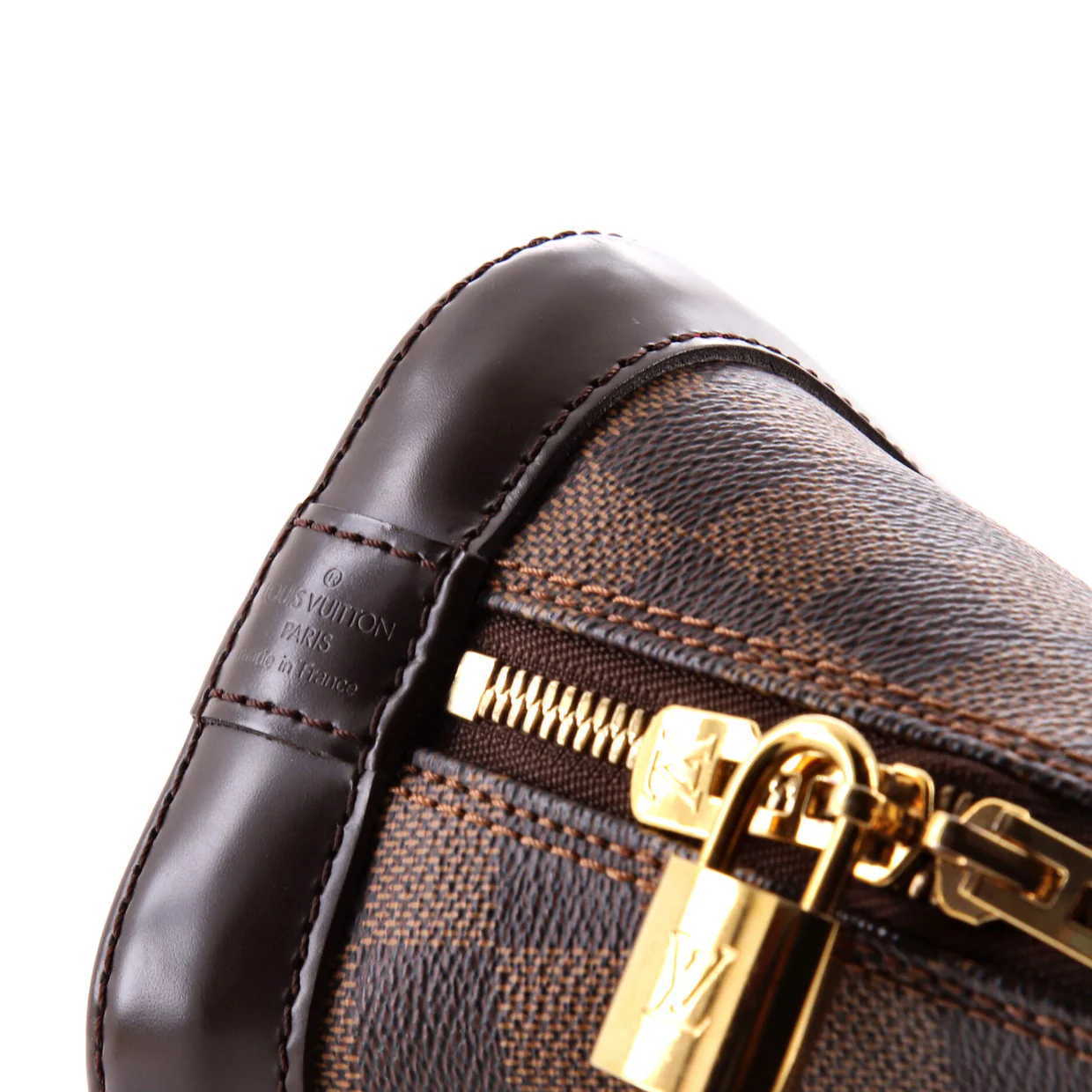 Alma Handbag Damier BB - Deep Luxury