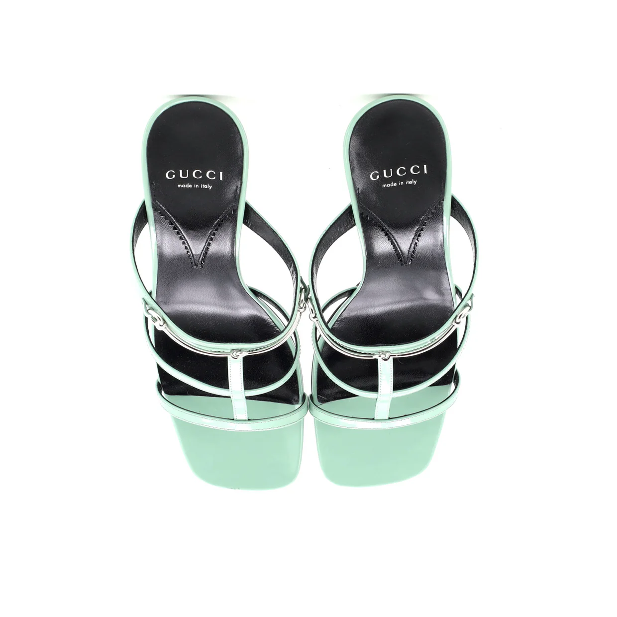Women's Horsebit Cage Heeled Sandals Leather - Deep Luxury