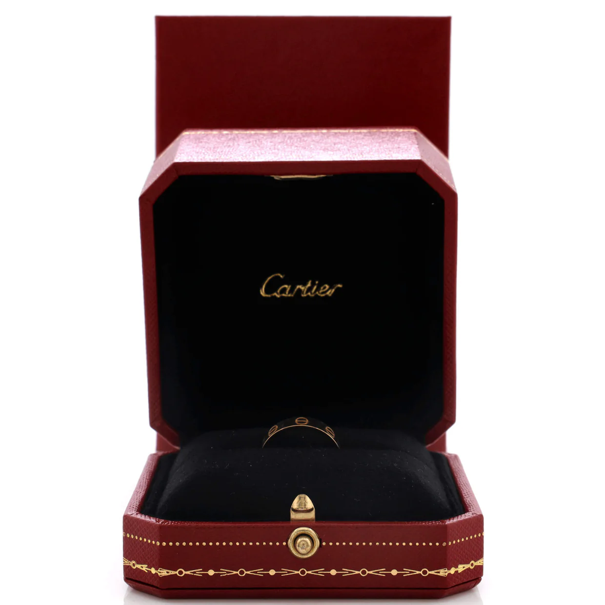 Love Wedding Band Ring 18K Yellow Gold - Deep Luxury