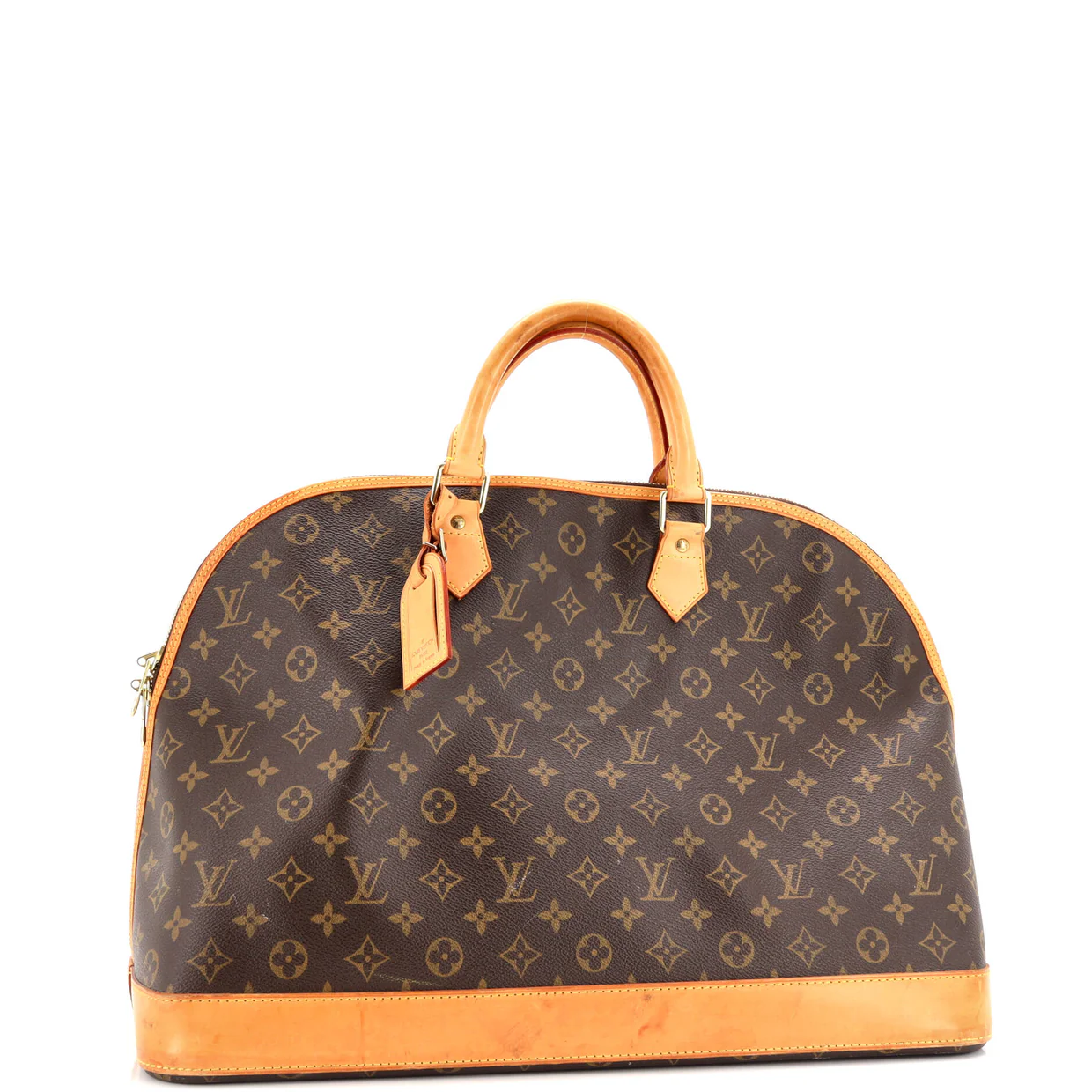 Alma Voyage Handbag Monogram Canvas MM - Deep Luxury