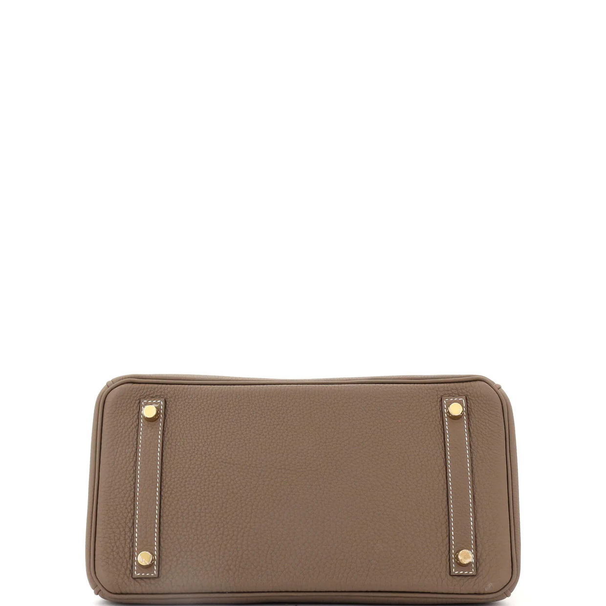 Birkin Handbag Grey Clemence with Gold Hardware 30 - Deep Luxury