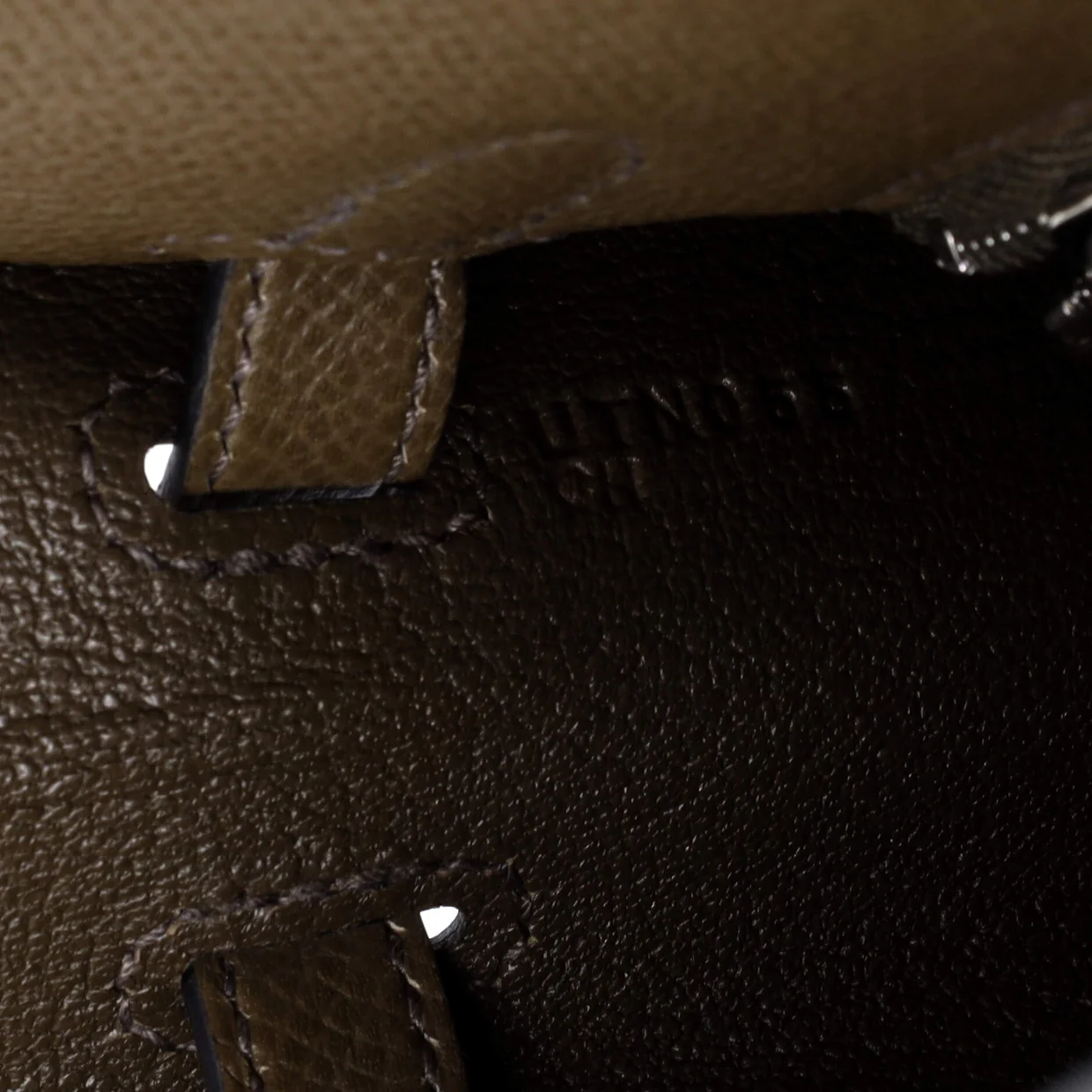 Kelly Handbag Toundra Epsom with Palladium Hardware 25 - Deep Luxury