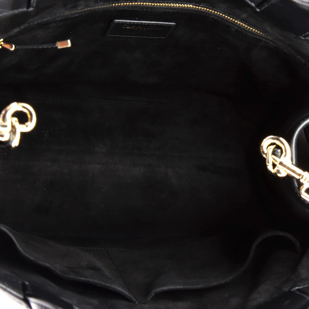 Book Tote with Strap Macrocannage Quilt Calfskin Large - Deep Luxury