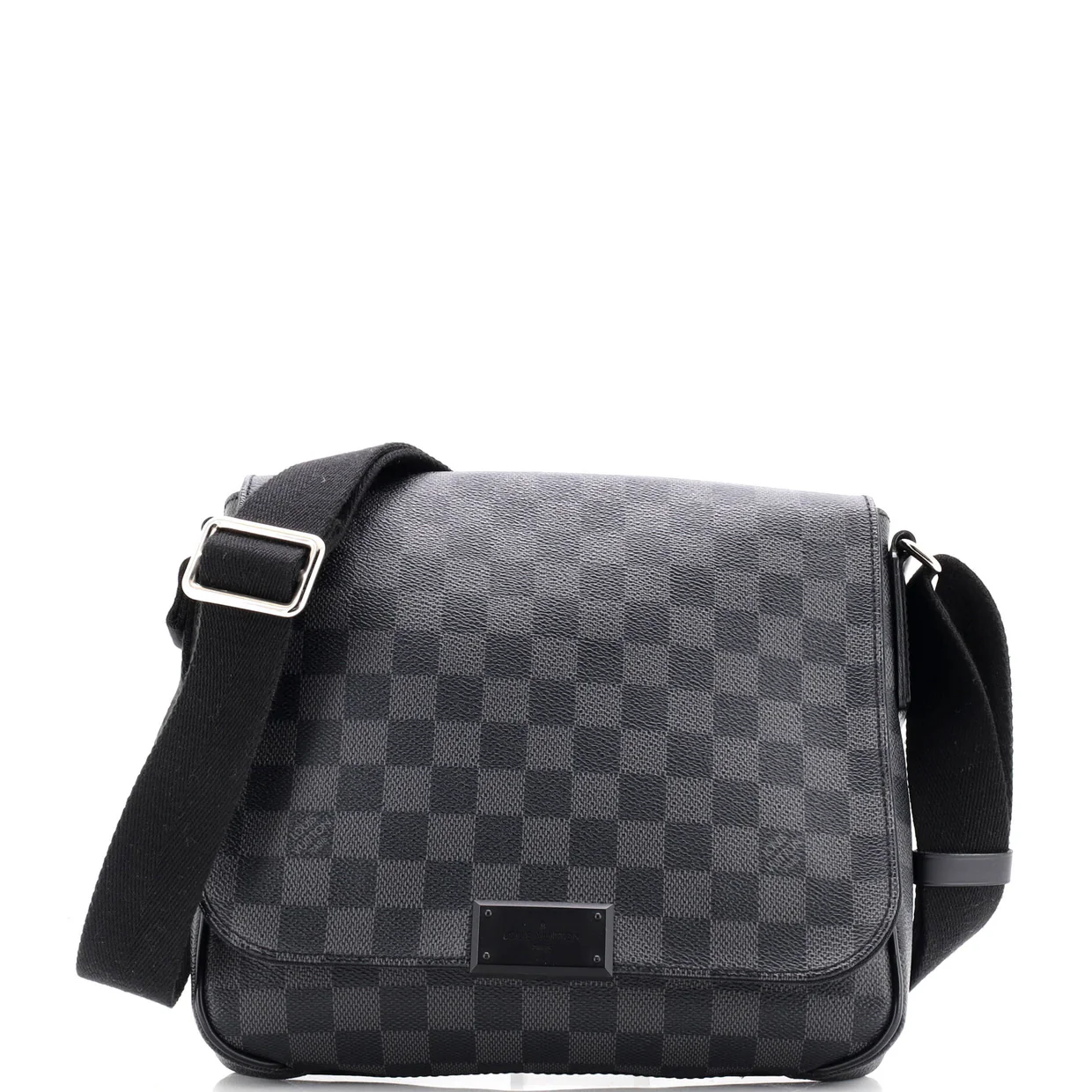District Messenger Bag Damier Graphite PM - Deep Luxury