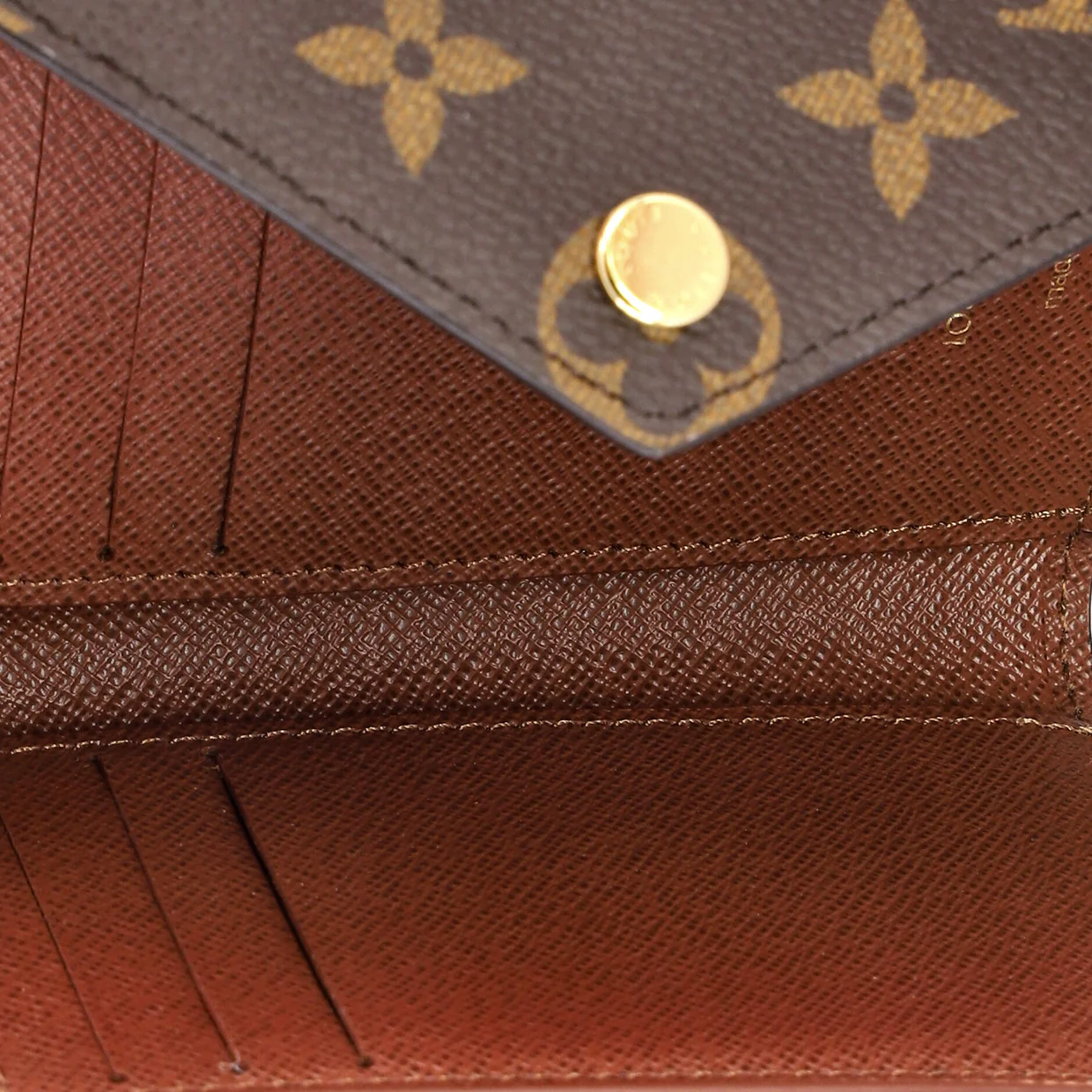 Victorine Wallet Monogram Canvas - Deep Luxury