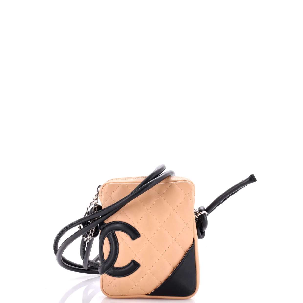 Cambon Crossbody Bag Quilted Leather Small - Deep Luxury