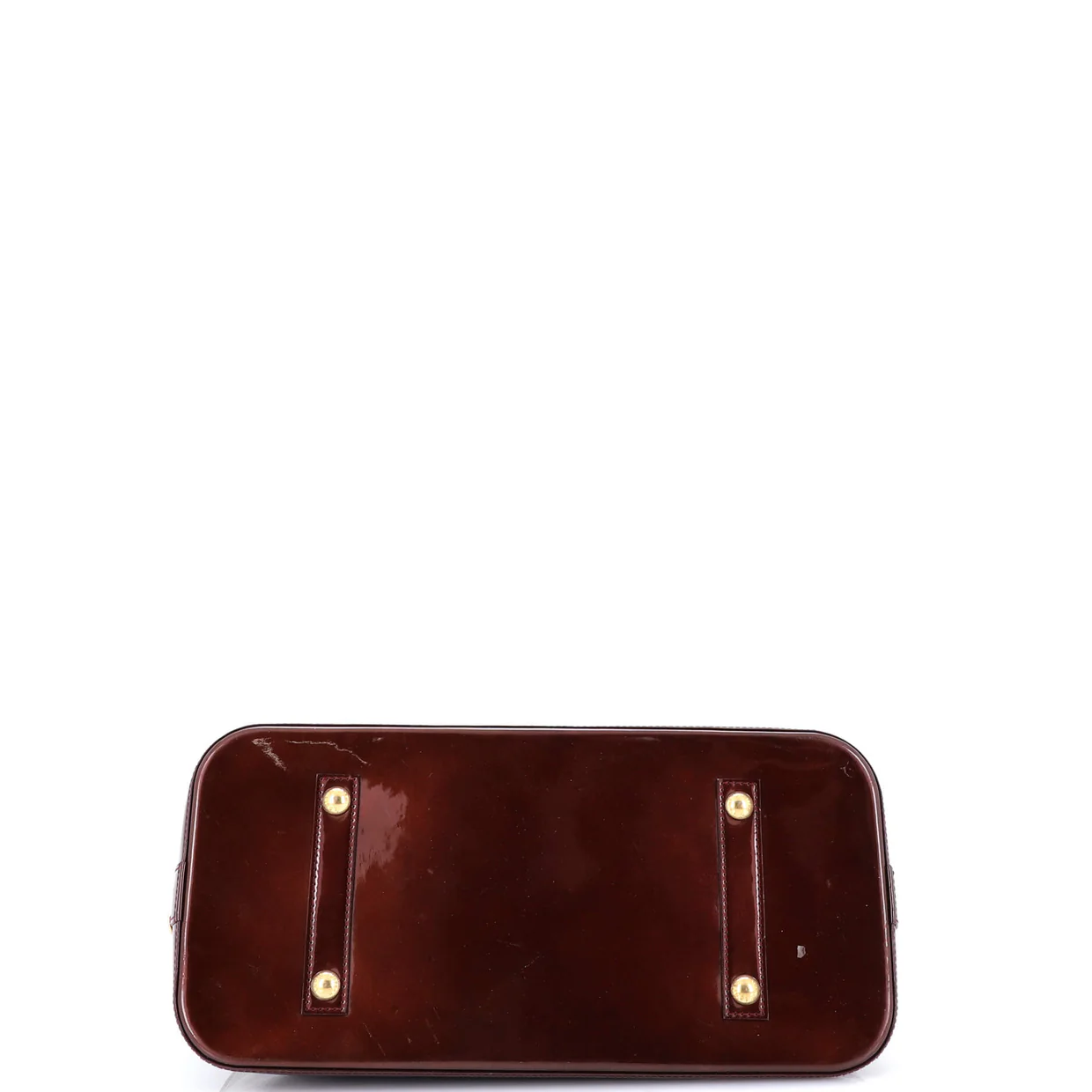 Alma Handbag Monogram Vernis GM - Deep Luxury