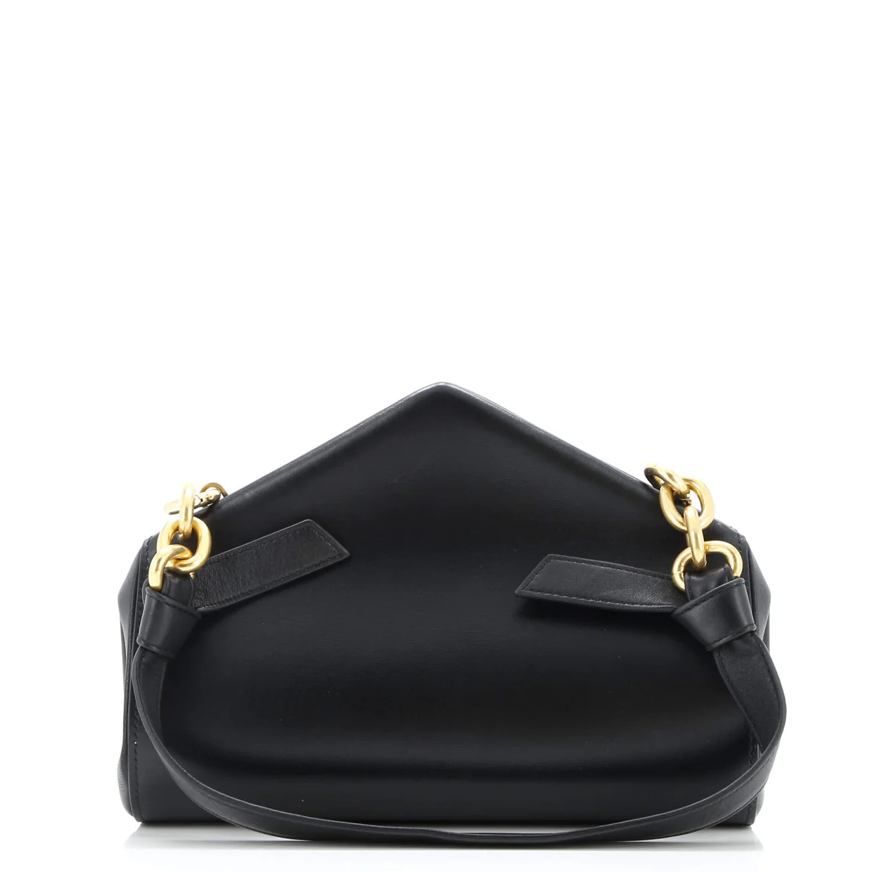 The Tip Shoulder Bag Leather - Deep Luxury