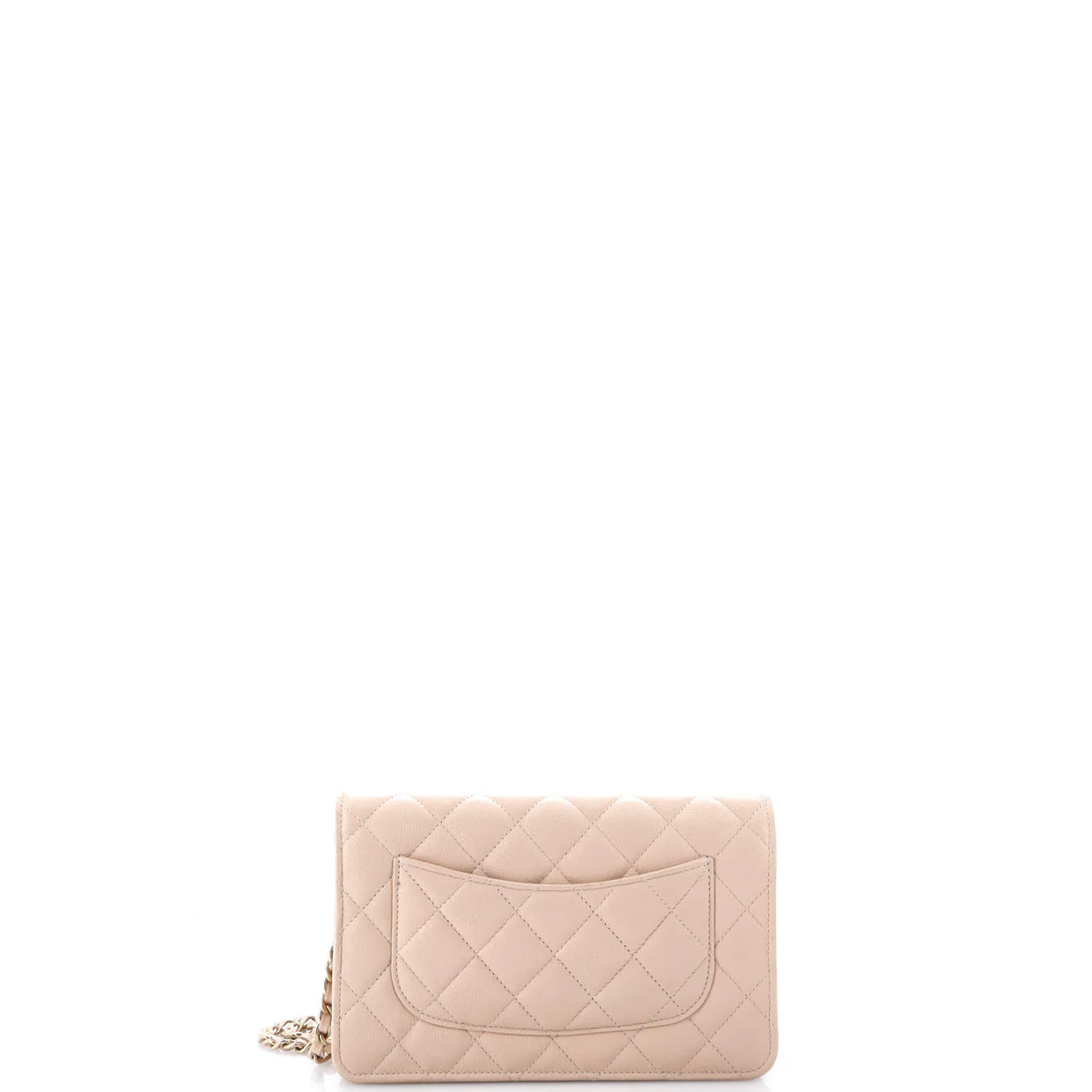 Coco Candy Wallet on Chain Quilted Caviar - Deep Luxury