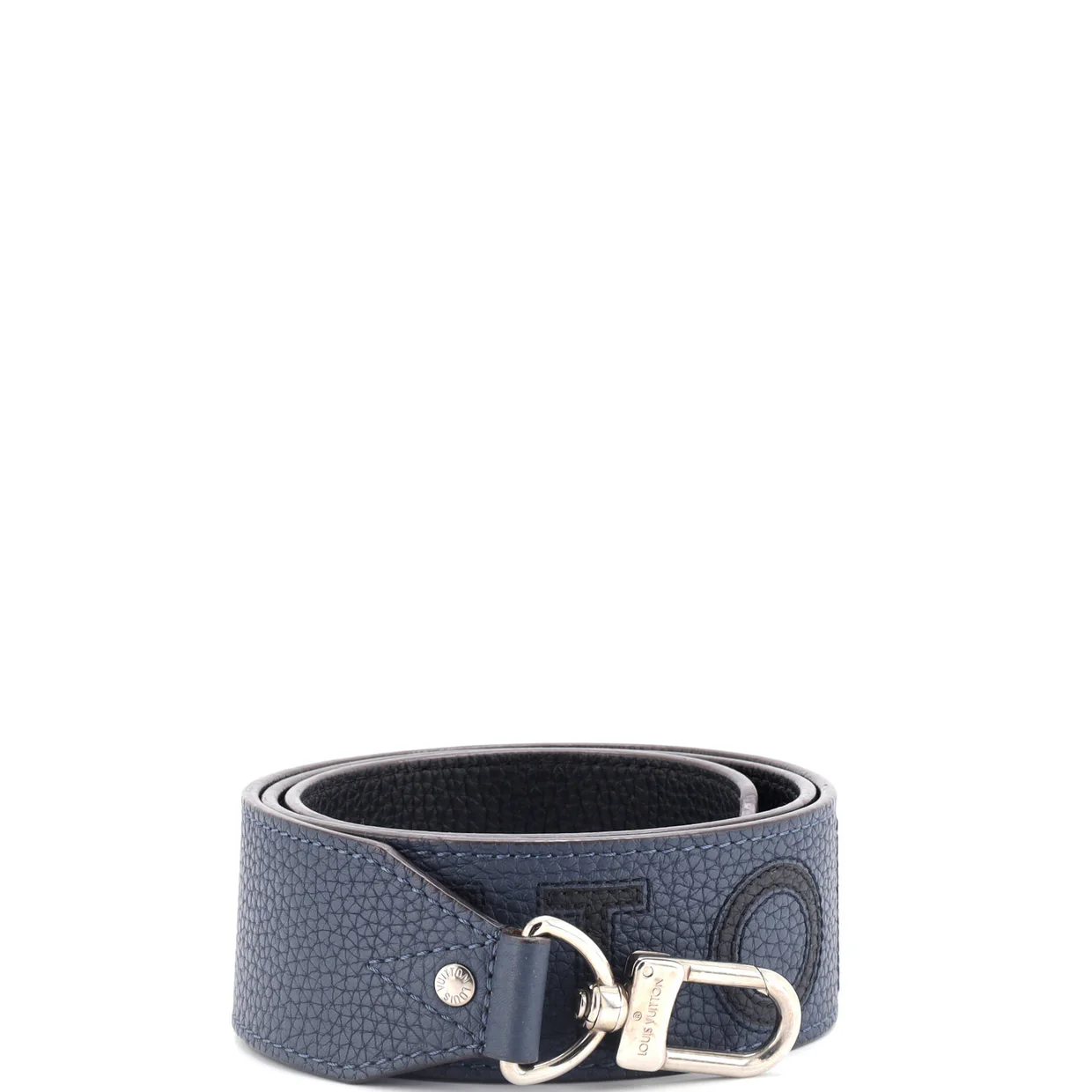 Logo Bandouliere Taurillon Leather - Deep Luxury