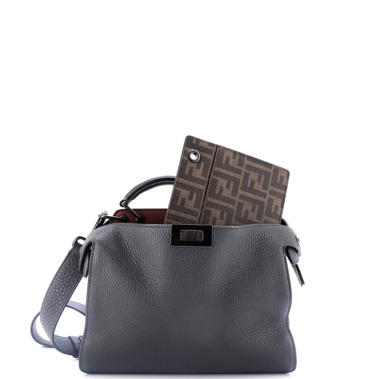 Peekaboo ISeeU Bag Leather Mini - Deep Luxury