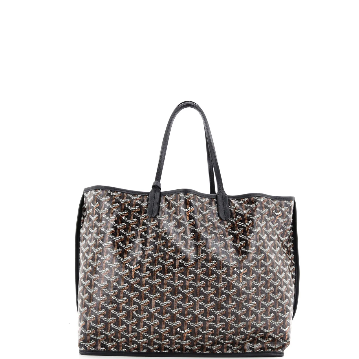 Anjou Reversible Tote Coated Canvas PM - Deep Luxury