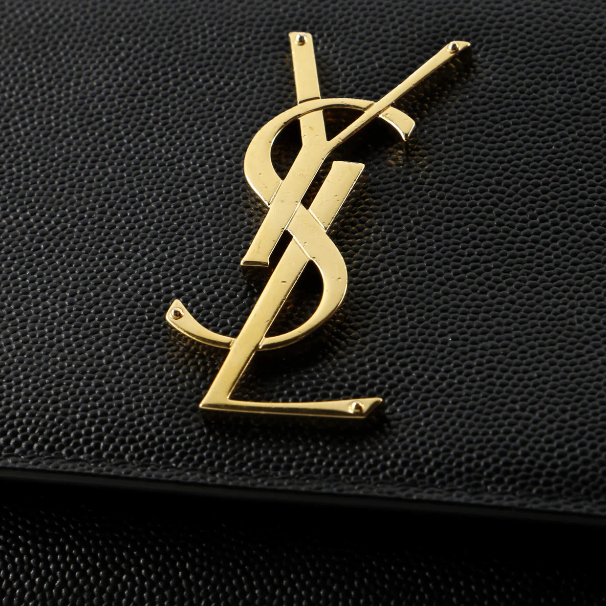 Classic Monogram Crossbody Bag Grainy Leather Small - Deep Luxury