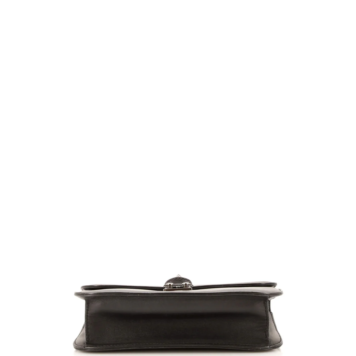 Glam Lock Shoulder Bag Leather Medium - Deep Luxury