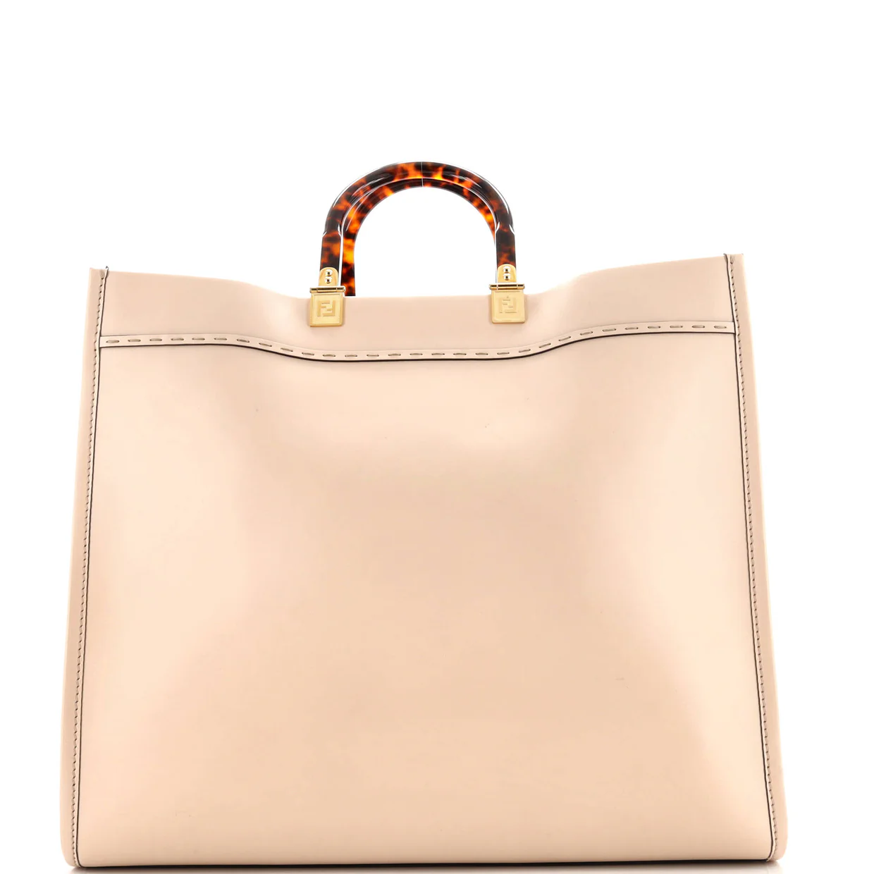 Sunshine Shopper Tote Leather Large - Deep Luxury