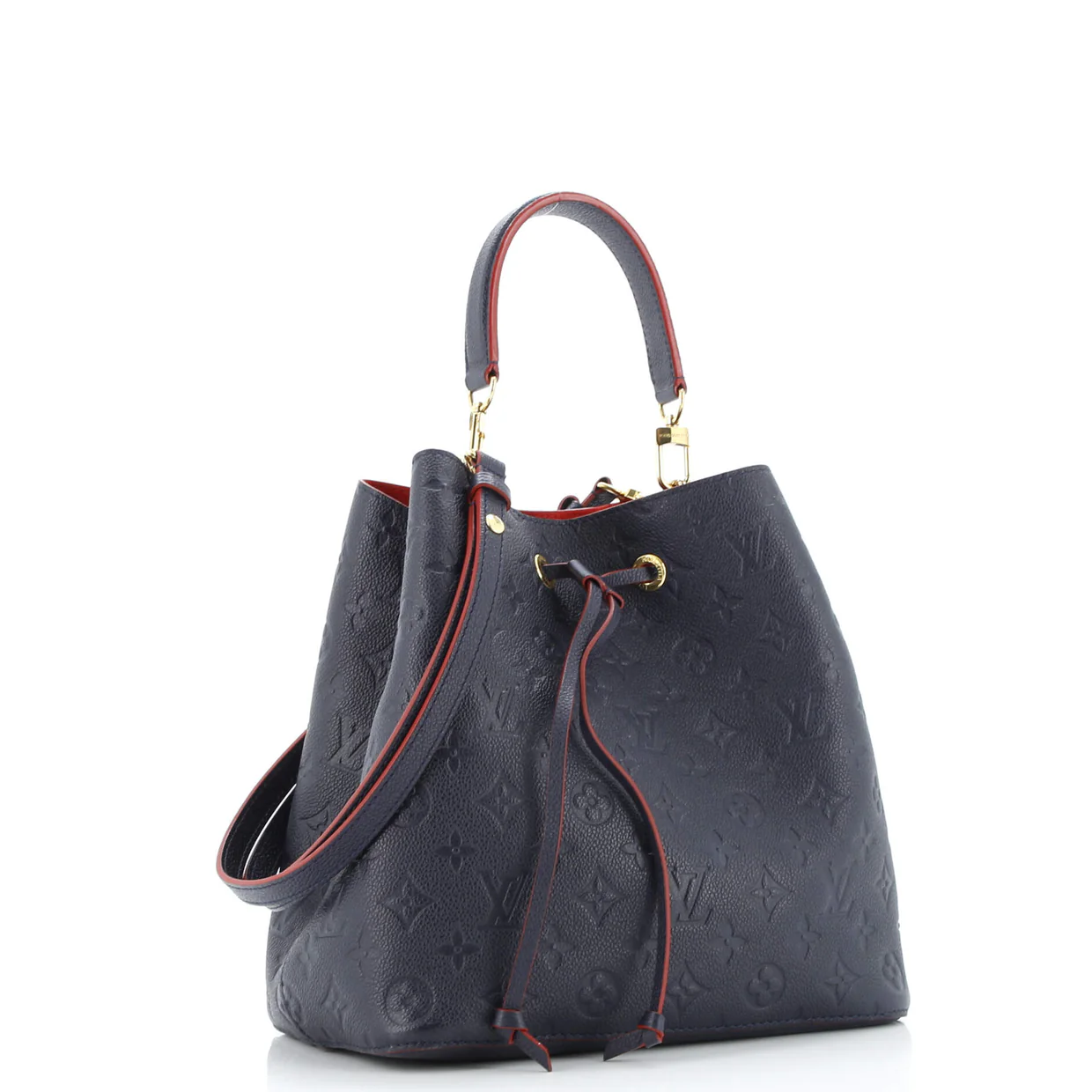 NeoNoe Handbag Monogram Empreinte Leather MM - Deep Luxury