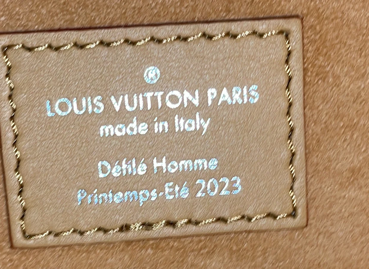 Fortune Cookie Bag Monogram Leather and Printed PVC - Deep Luxury