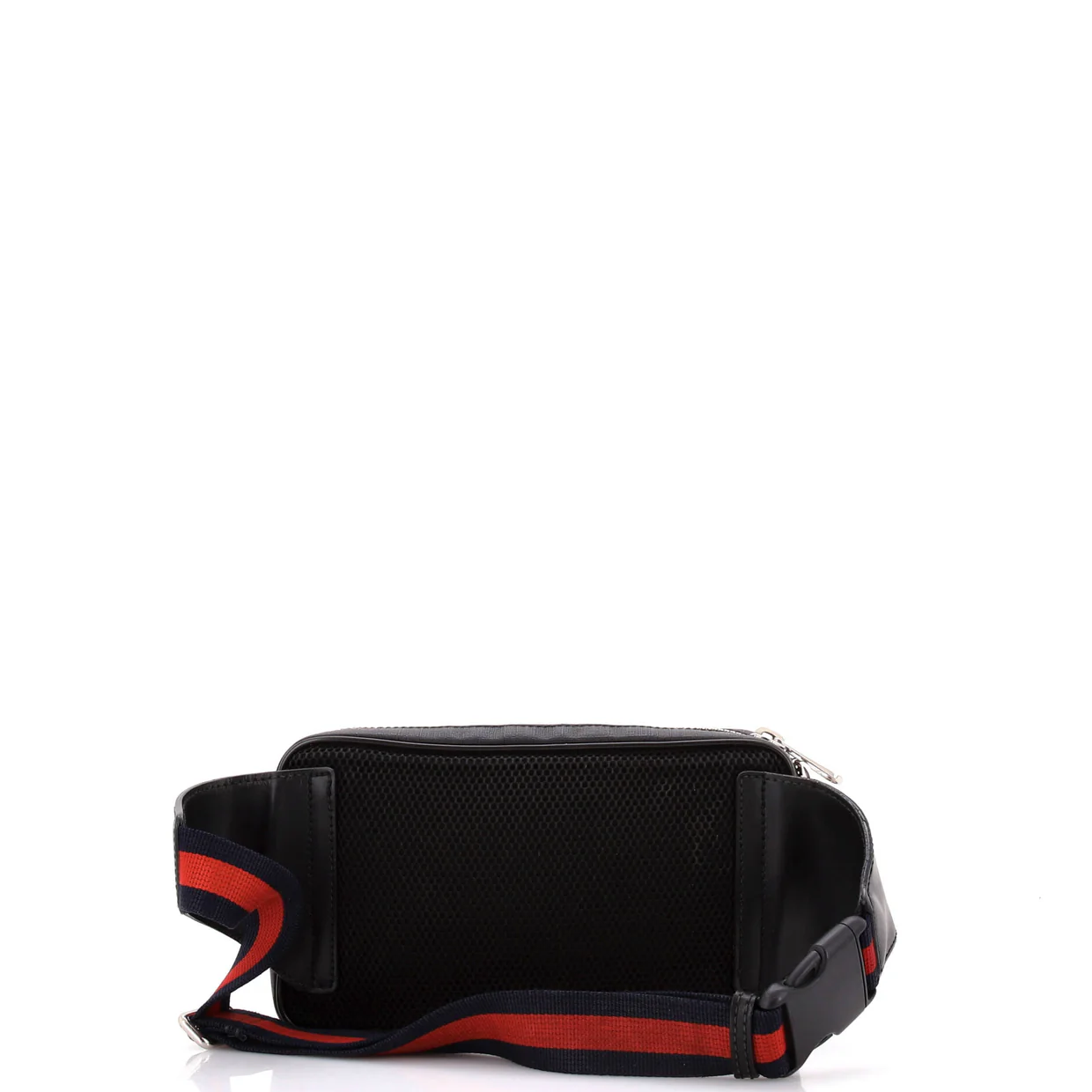 Soft Zip Belt Bag GG Coated Canvas Small - Deep Luxury