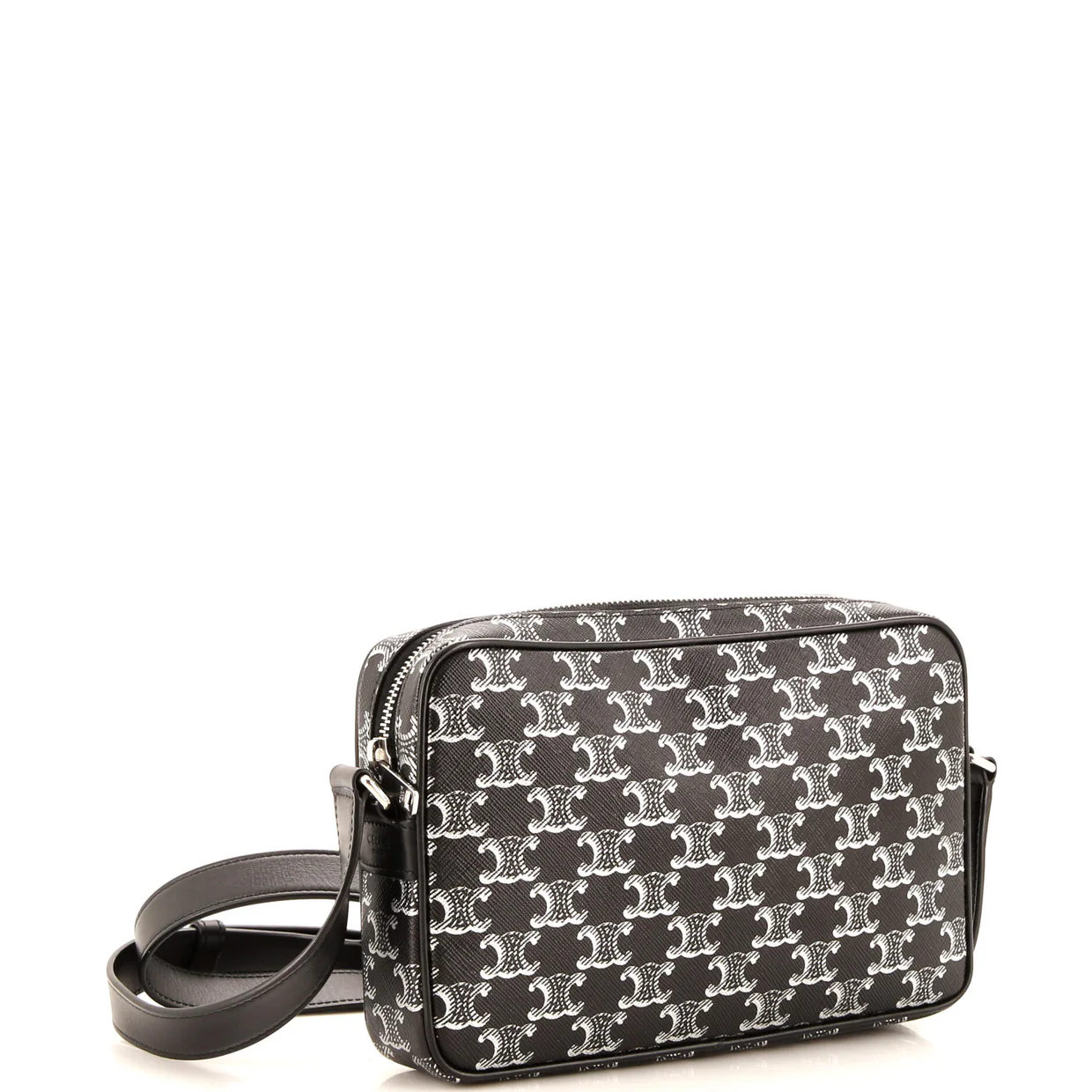 Messenger Bag Triomphe Coated Canvas Medium - Deep Luxury