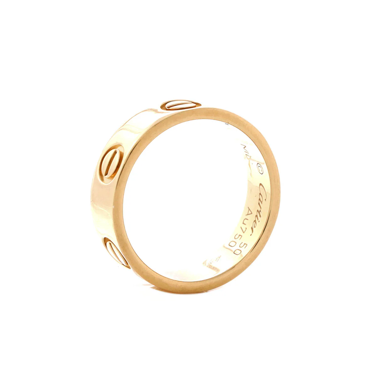Love Band Ring 18K Yellow Gold - Deep Luxury