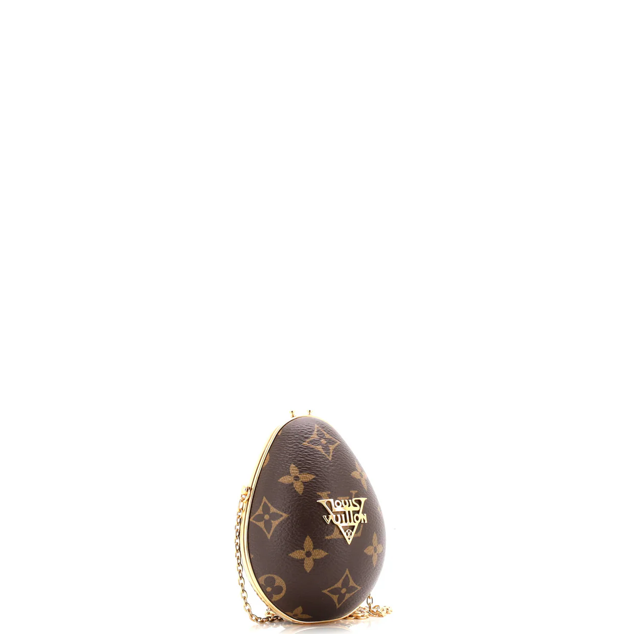 Egg Case Monogram Canvas and Leather - Deep Luxury