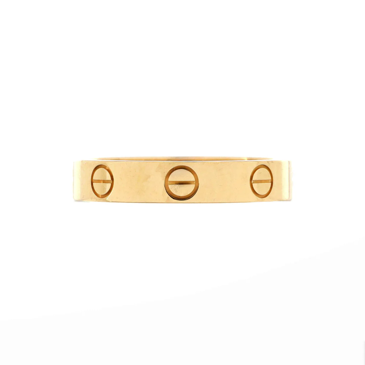 Love Wedding Band Ring 18K Yellow Gold - Deep Luxury
