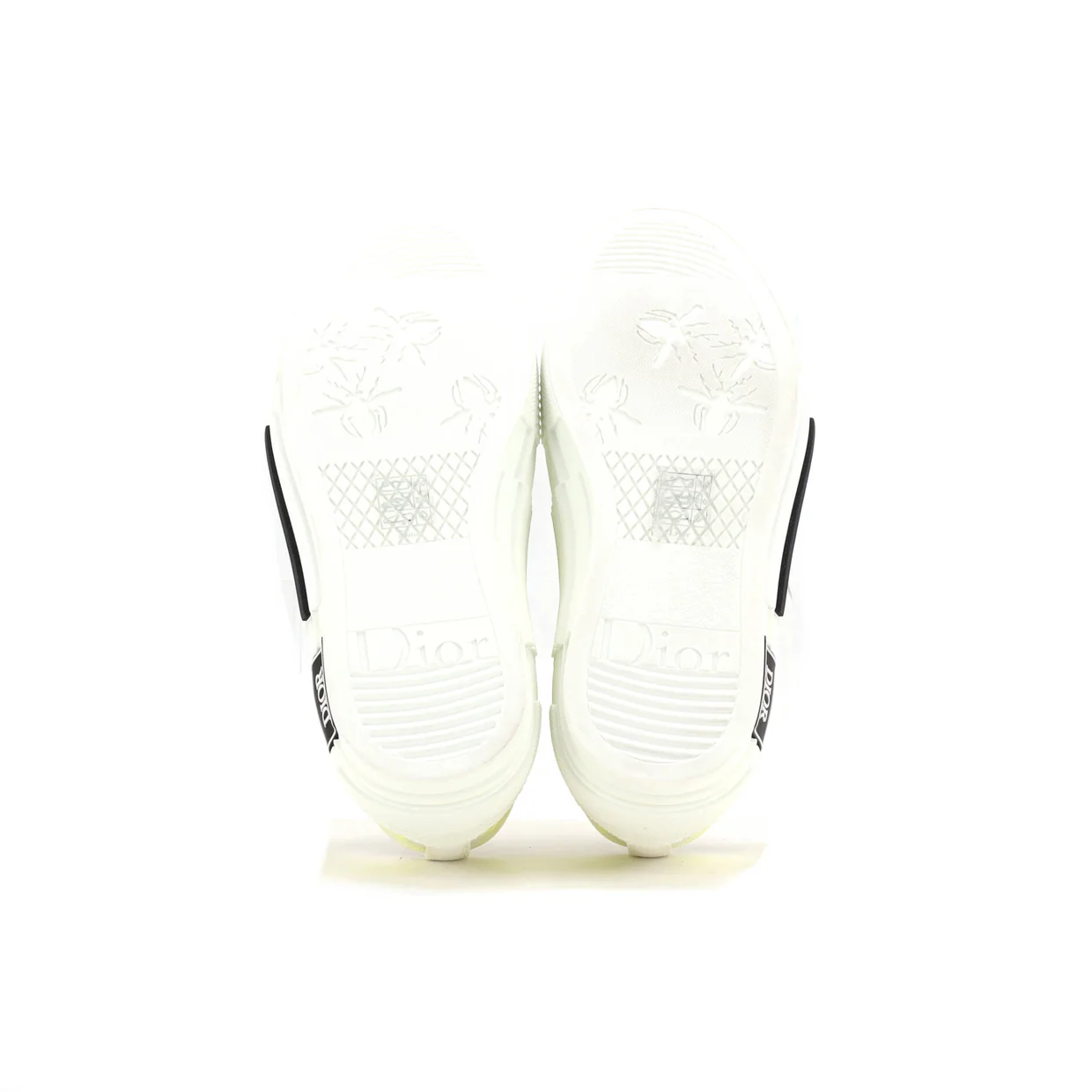 Men's B23 Cap Toe Low-Top Sneakers Oblique Technical Canvas - Deep Luxury