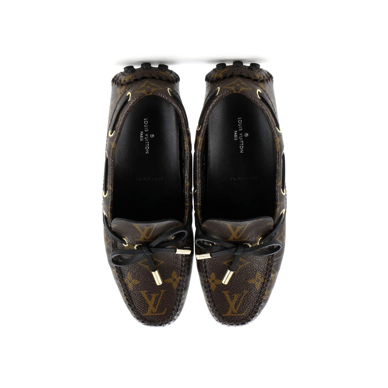 Women's Gloria Flat Loafers Monogram Canvas - Deep Luxury