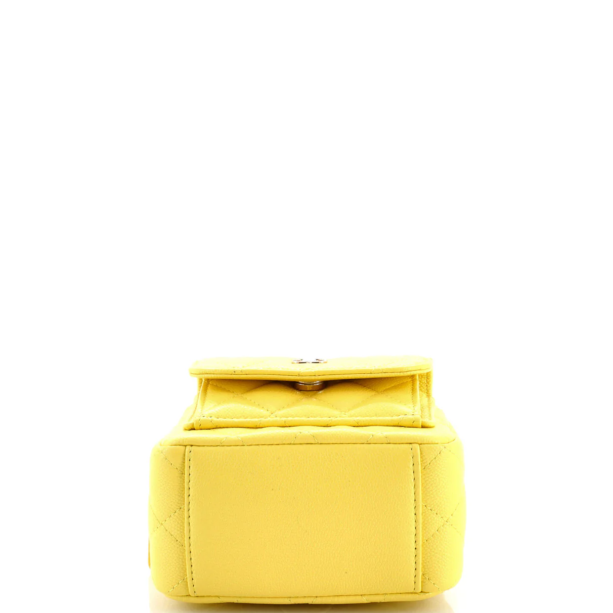 Classic CC Chain Pocket Backpack Quilted Caviar Mini - Deep Luxury