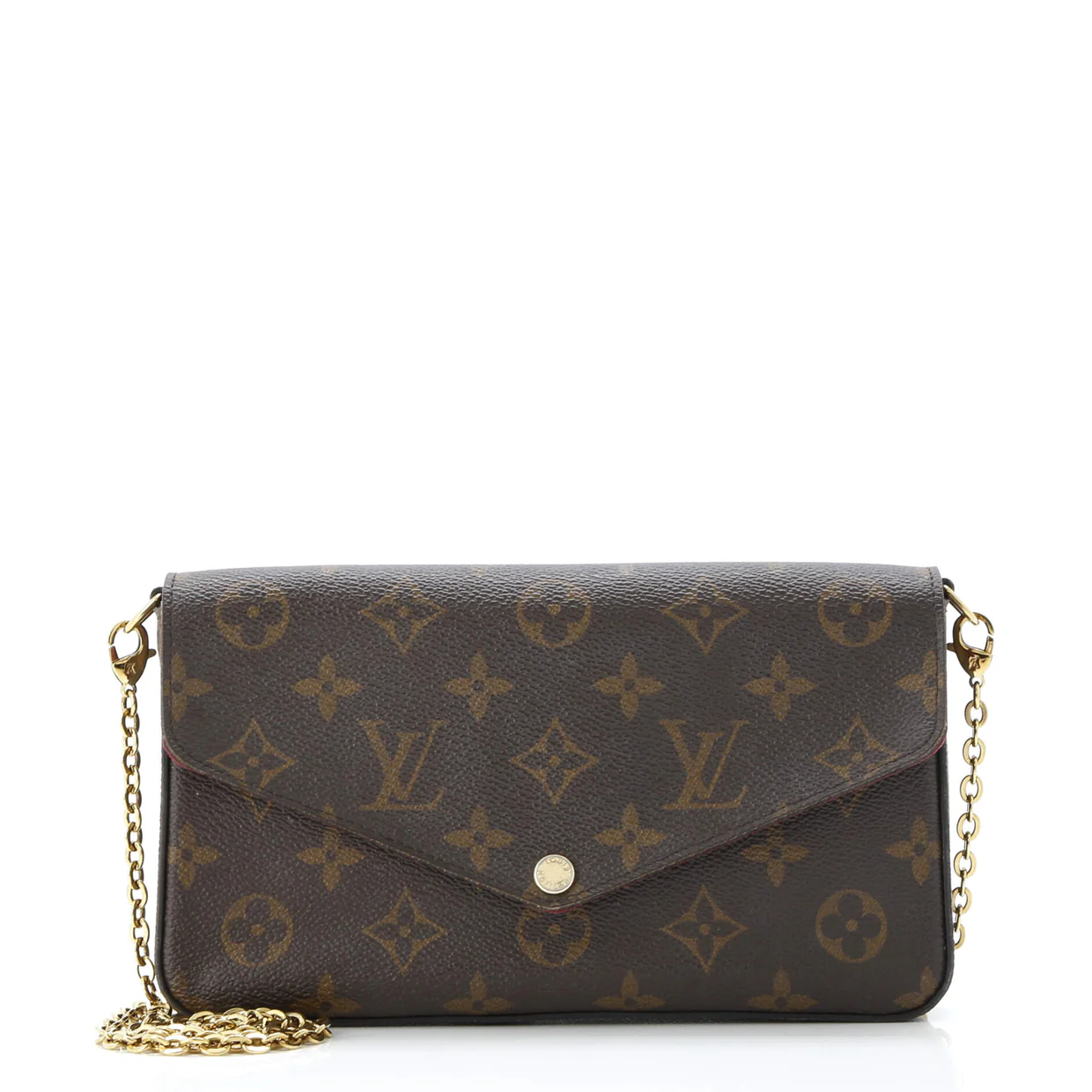 Felicie Pochette Monogram Canvas - Deep Luxury