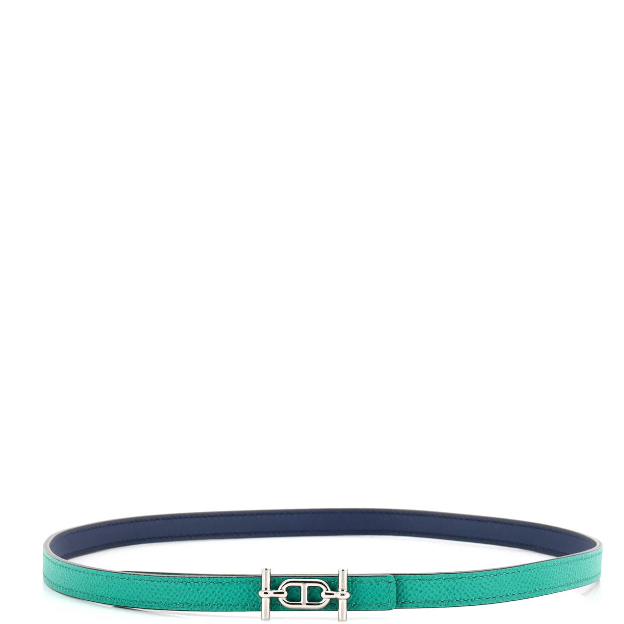 Ancre Reversible Belt Leather Thin - Deep Luxury