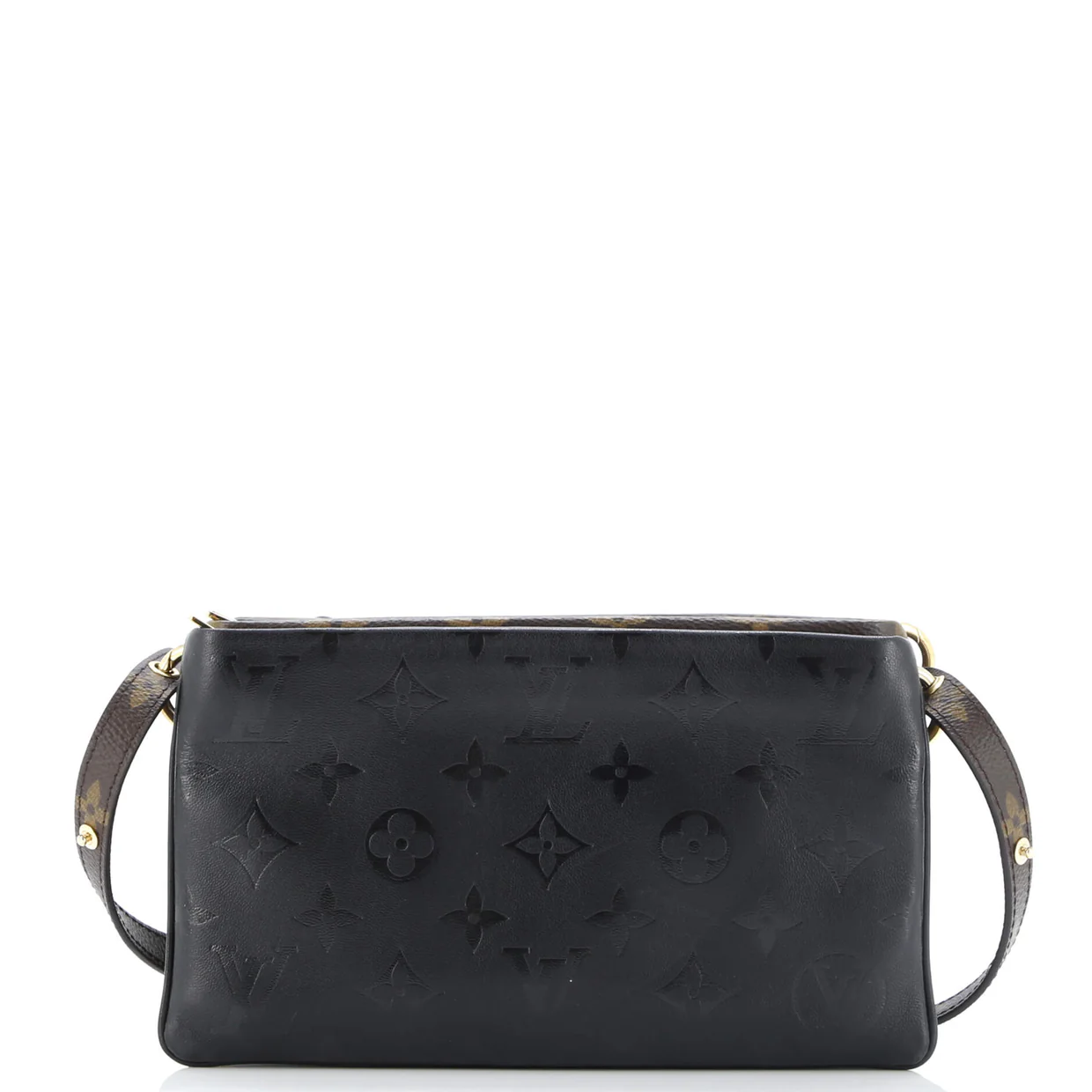LV3 Pouch Bag Monogram Canvas, Reverse Monogram Canvas and Monogram Ink Embossed Lambskin - Deep Luxury
