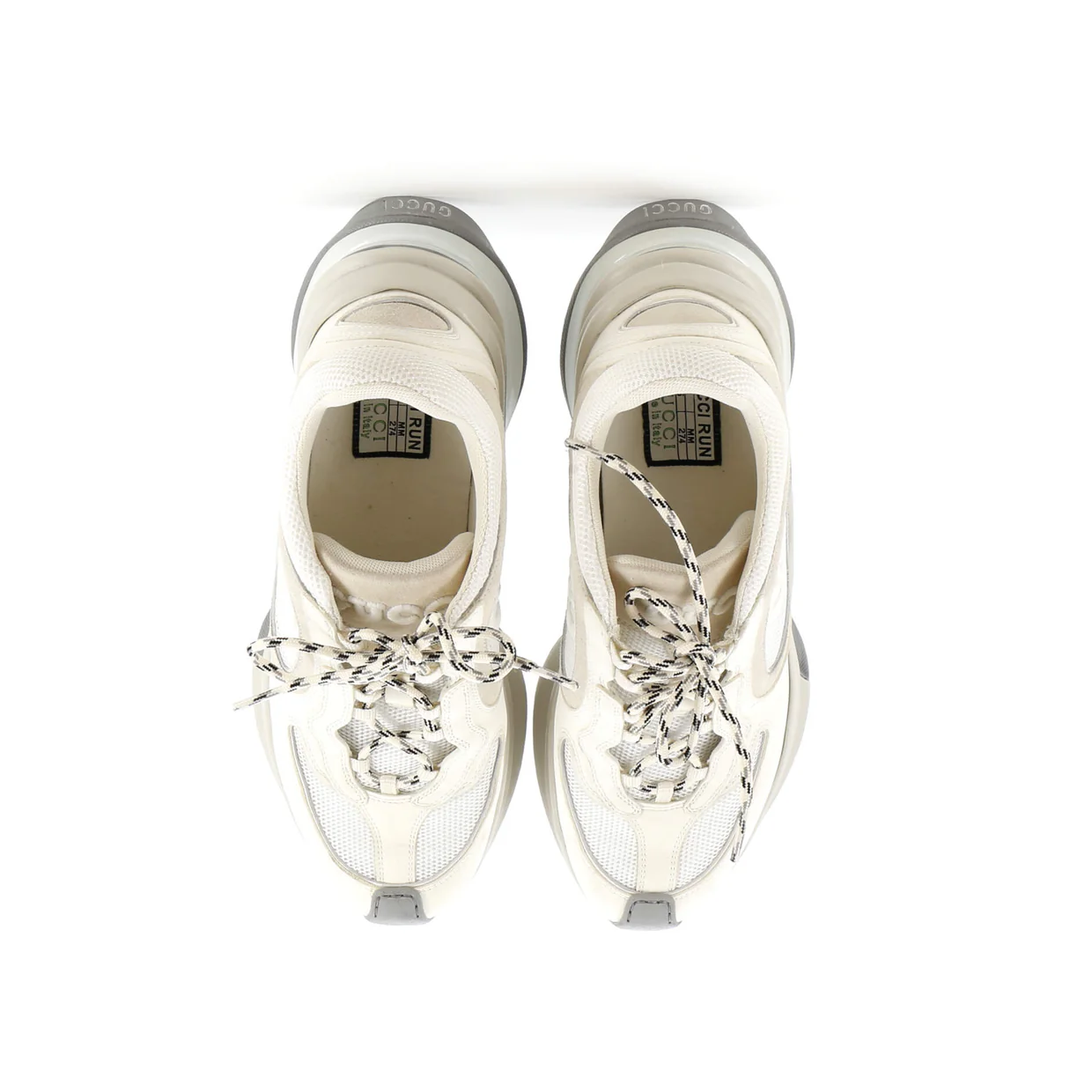 Women's Run Trainer Sneakers Technical Fabric and Suede - Deep Luxury