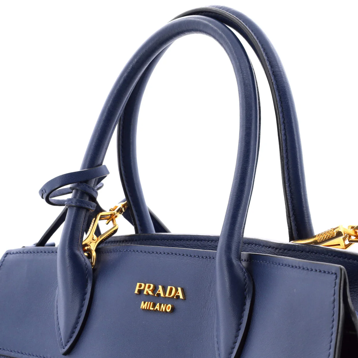 Esplanade Tote Saffiano with City Calf Medium - Deep Luxury