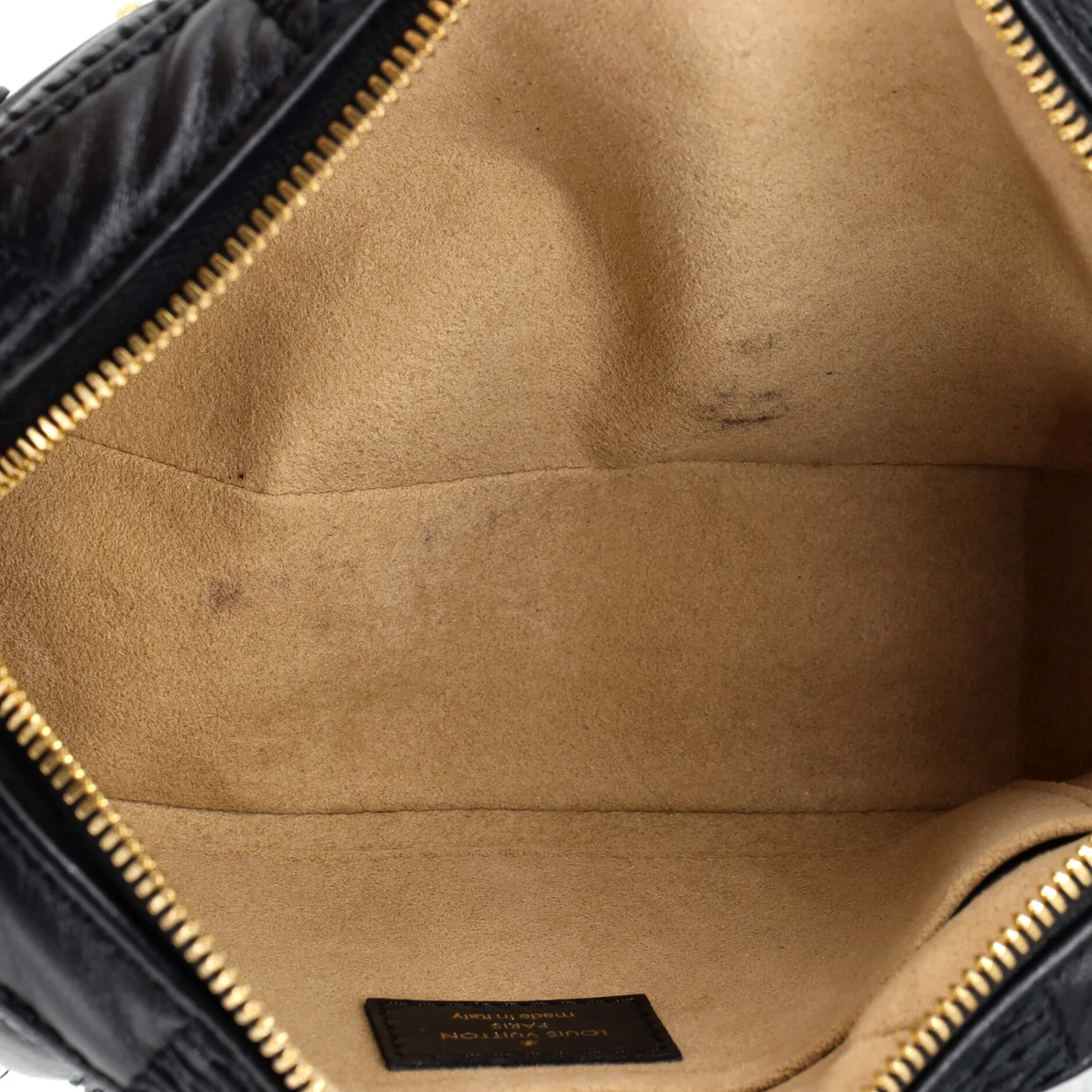 Troca Handbag Damier Quilted Lambskin PM - Deep Luxury